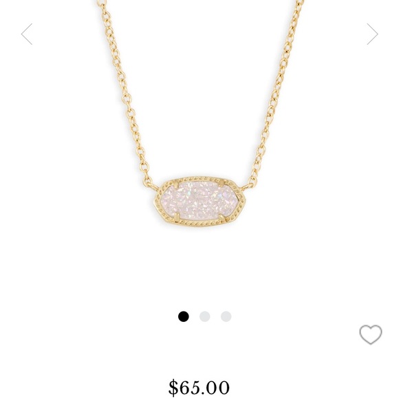 Kendra Scott Gold Elisa Necklace - Picture 1 of 2